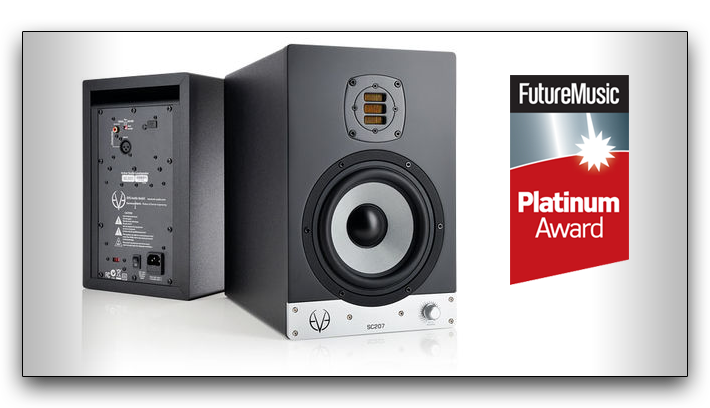 FutureMusic Platinum award for EVE Audio SC207