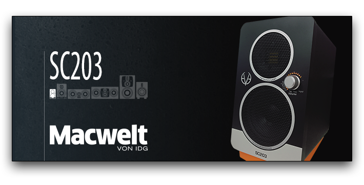 EVE Audio SC203 in Macwelt